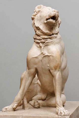 Molossian dog, Roman copy of 2nd century BC Hellenistic original - British Museum - photo: Marie-Lan Nguyen (CC BY 2.5) <http://commons.wikimedia.org/wiki/File:Molossian_hound_BM_GR2001.10-10.1_n02.jpg>