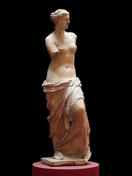 Aphrodite - foto: Shawn Lipowski (GNU) <http://commons.wikimedia.org/wiki/File:Aphrodite_of_Milos.jpg>