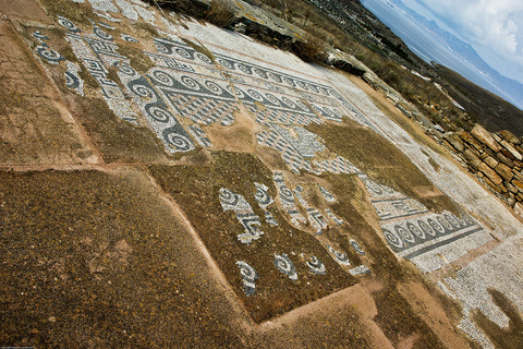 Delos, mosaic floor in the sanctuary of Atargatis and Hadad - photo: Robert H. Consoli, <www.squinchpix.com>