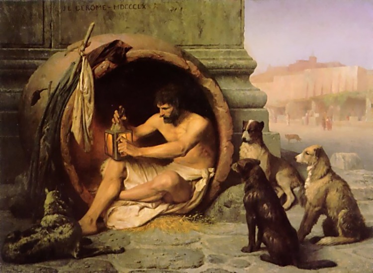 Jean-Léon Gérôme, Diogenes, Walters Art Museum, Baltimore