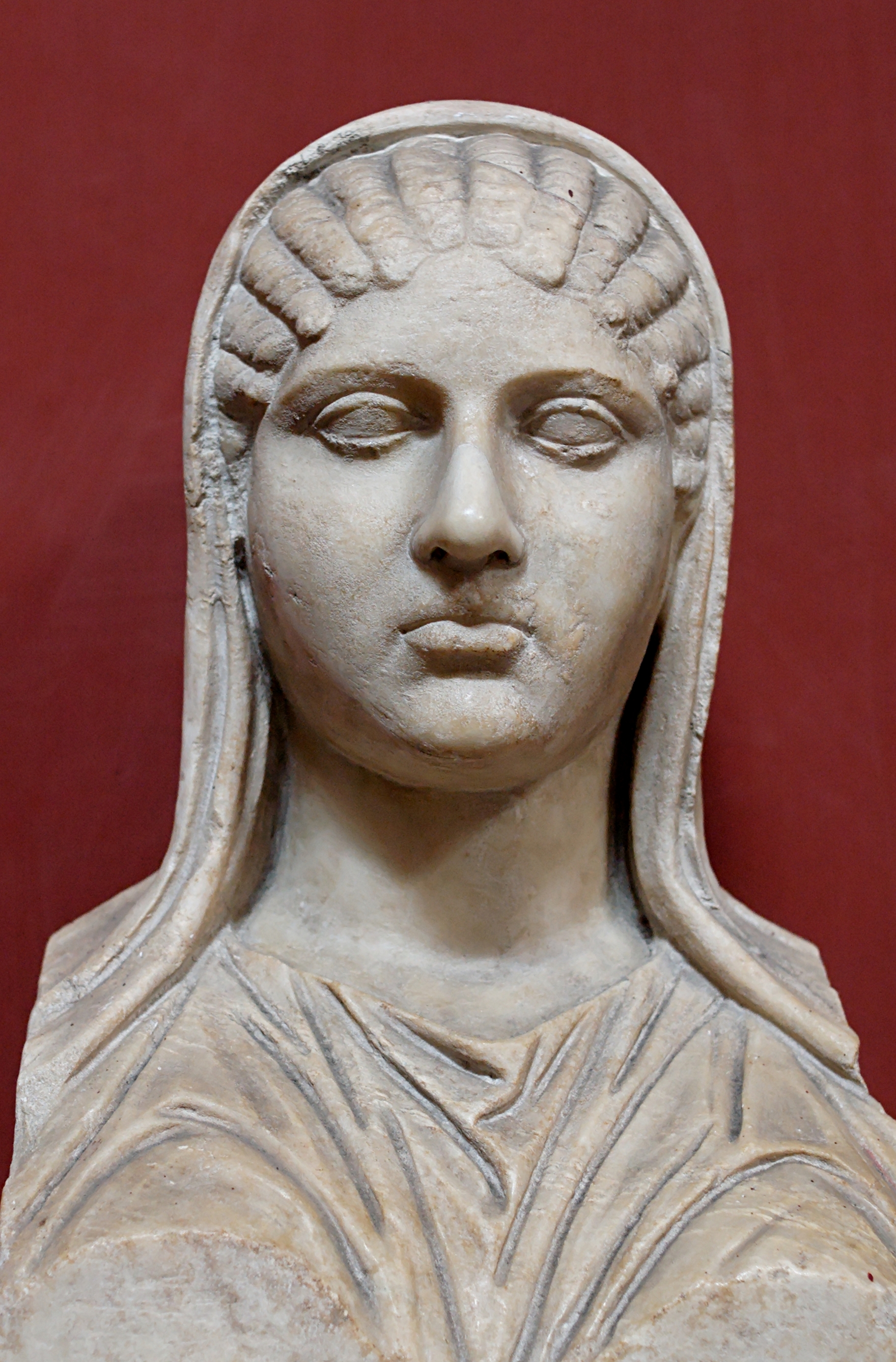 Aspasia (?), Musei Vaticani - foto: Marie-Lan Nguyen ('Jastrow') <http://commons.wikimedia.org/wiki/File:Aspasie_Pio-Clementino_Inv272.jpg>