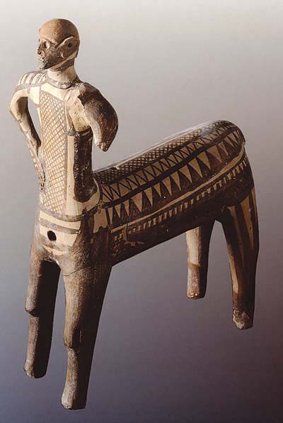 Centaur van Lefkandi, ca. 900 v.Chr. - foto: www.gtp.gr