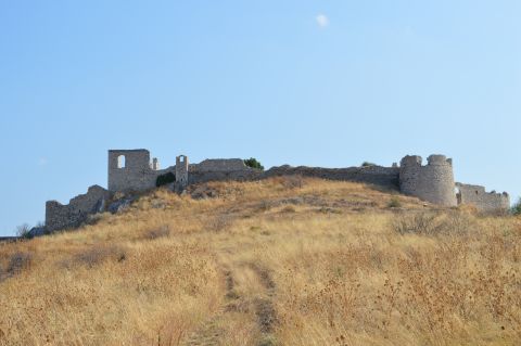 The castle of Parlio stros, seen from the north - Photo: Jaap-Jan Flinterman, summer 2019