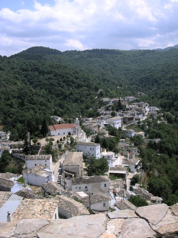 Kastnitsa, view from the Tower of Kapsamblis - Photo: Jaap-Jan Flinterman, summer 2011